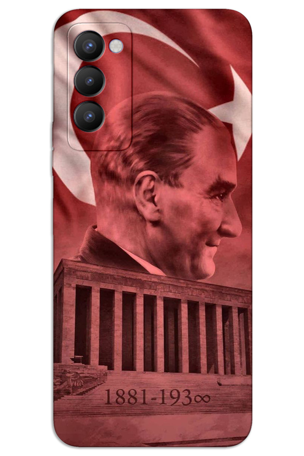 Tecno Camon 18 Case Hd Pattern Printed Back Cover - Ataturk Anıtkabir