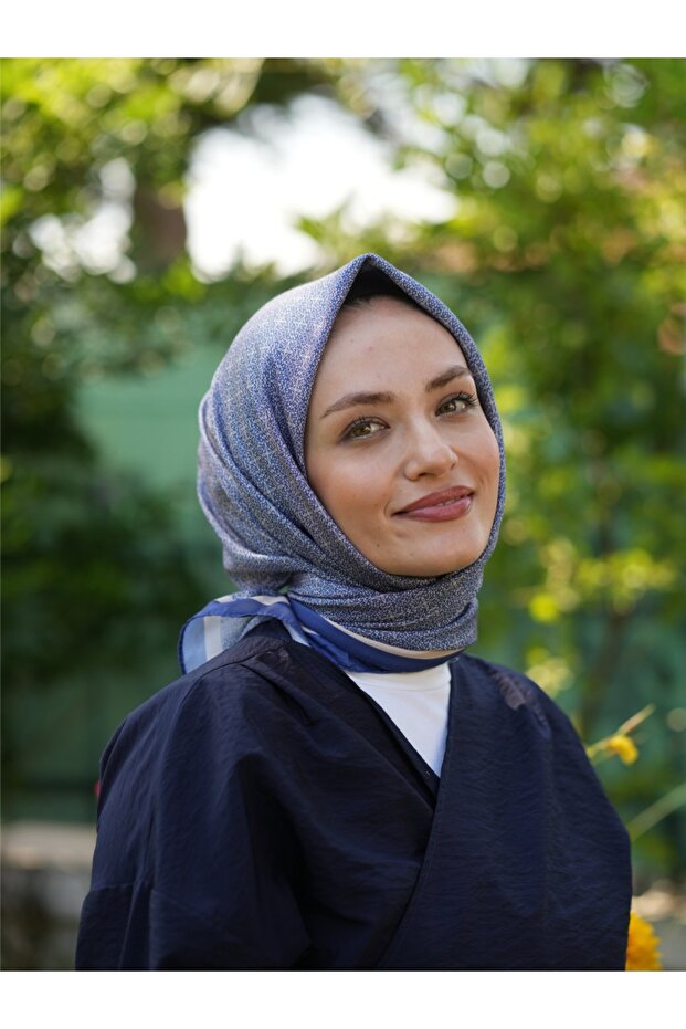 Night Star Pattern Soft Scarf - 3