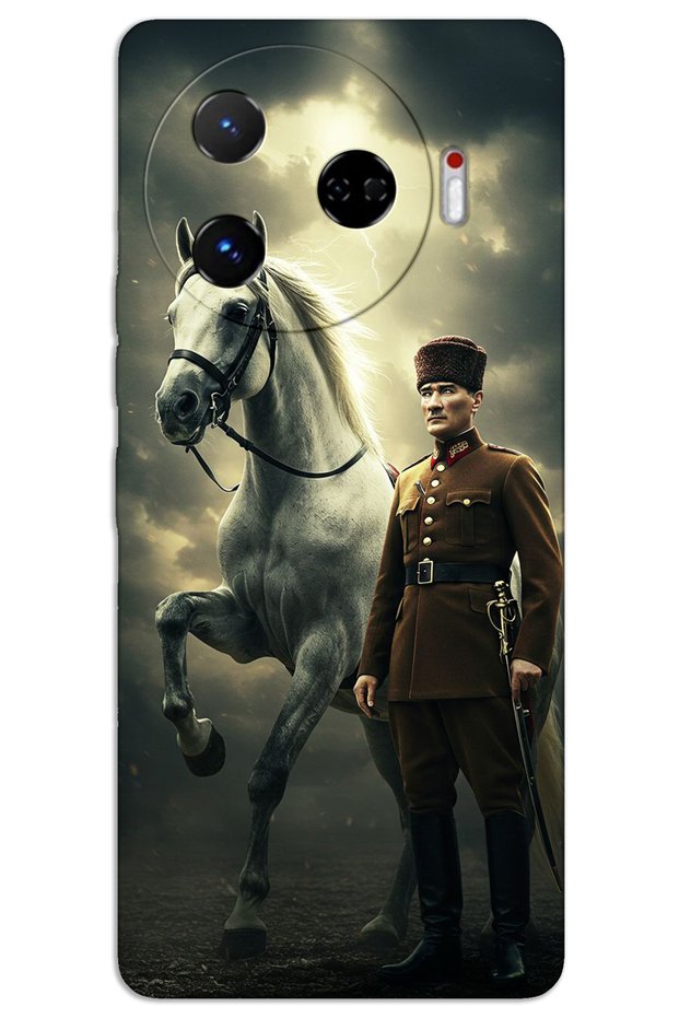 Tecno Camon 30 Pro 5g Case Hd Pattern Printed Back Cover - Atatürk Şimşek