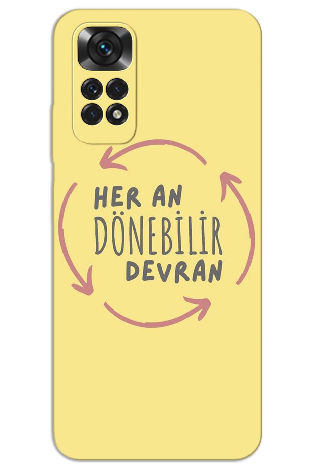 غطاء خلفي مطبوع بنمط HD لهاتف Xiaomi Redmi Note 11S - Devran Döner