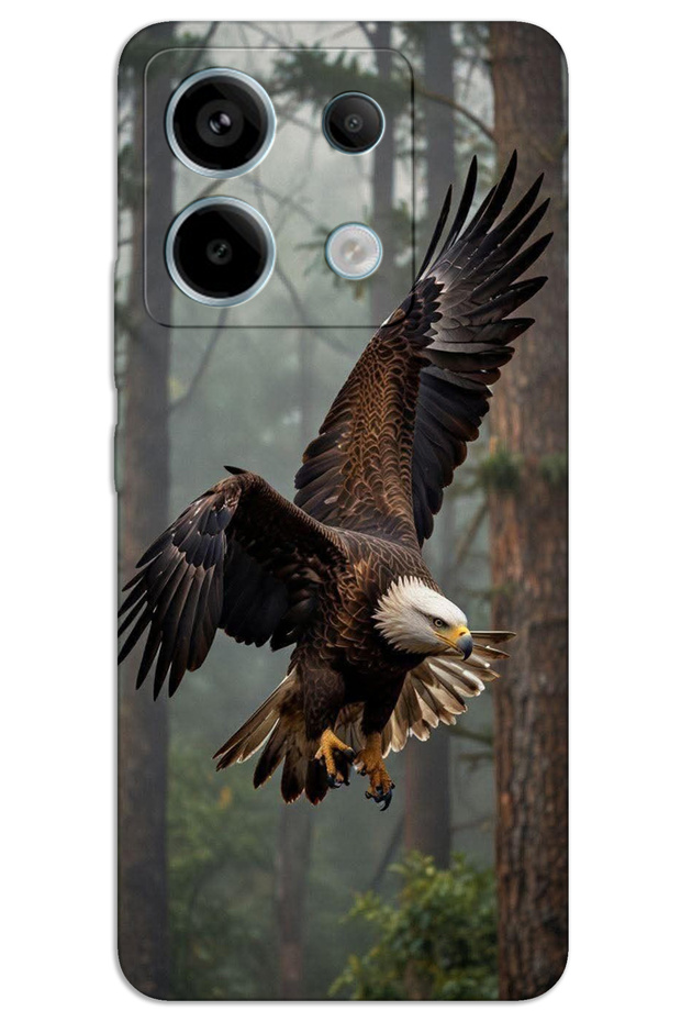 Xiaomi Poco M6 Pro Case Hd Pattern Printed Back Cover - Eagle