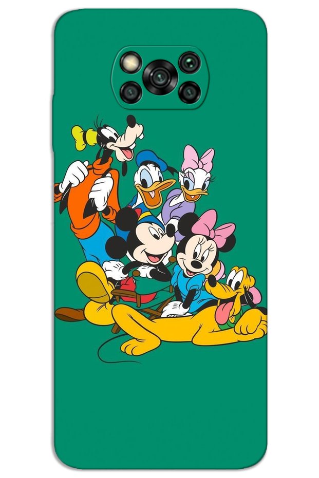 Xiaomi Poco X3 / Poco X3 Pro Case Hd Pattern Printed Back Cover - Mickey 1