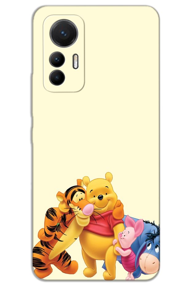Xiaomi Mi 12 Lite Case Hd Pattern Printed Back Cover - Winnie the Pooh 3