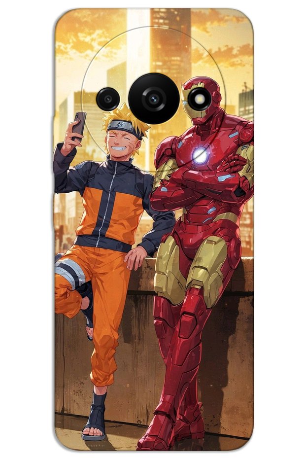 Xiaomi Redmi A3 Case Hd Pattern Printed Back Cover - Iron Man