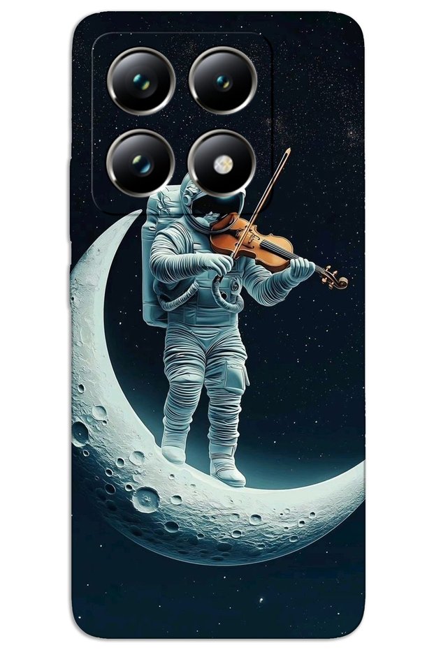 Xiaomi Mi 14 Pro Case Hd Pattern Printed Back Cover - Astronaut Violin
