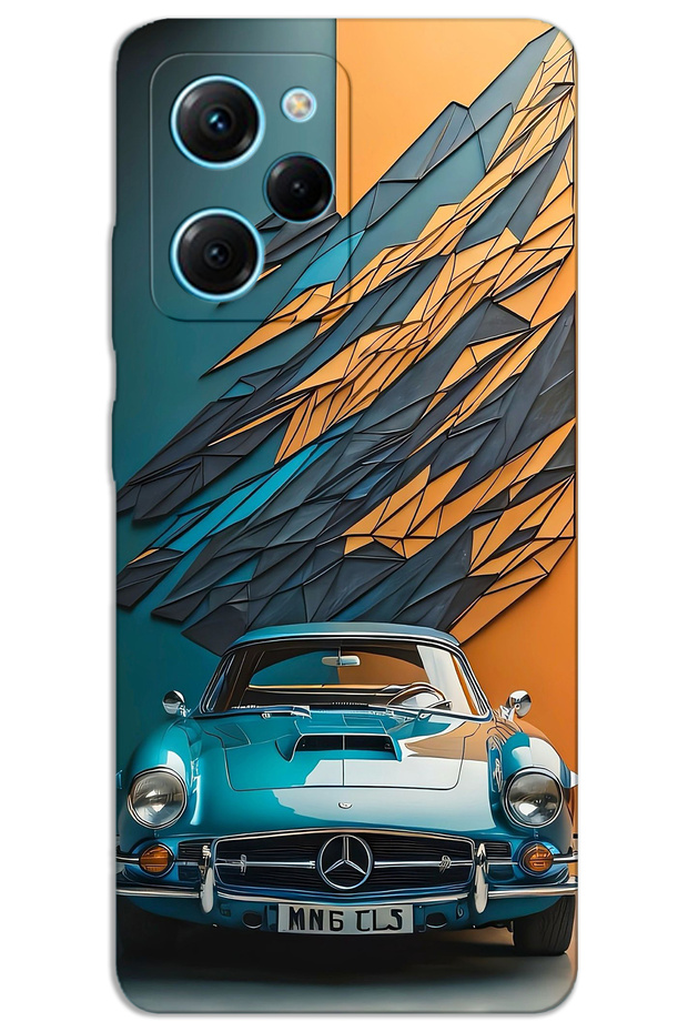 غطاء خلفي مطبوع بنمط HD لهاتف Xiaomi Poco X5 Pro - Merce
