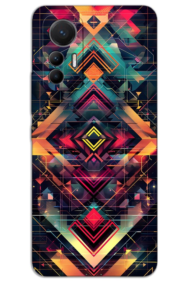 غطاء خلفي مطبوع بنمط HD لهاتف Xiaomi Mi 12 Lite - Motif 2