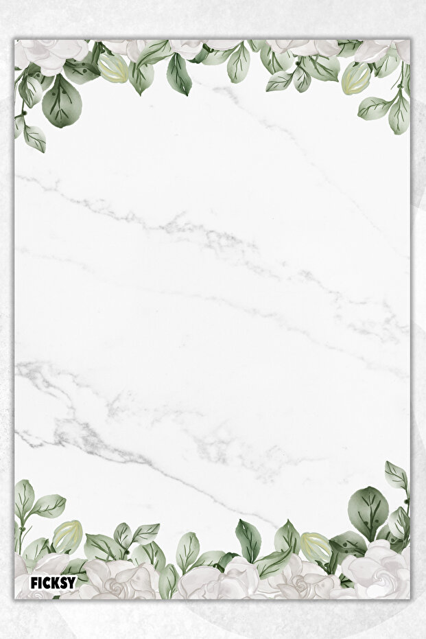 دفتر ملاحظات A5 بدون خطوط - 50 ورقة - مذكرة - دفتر ملاحظات - ورق ملاحظات - 1