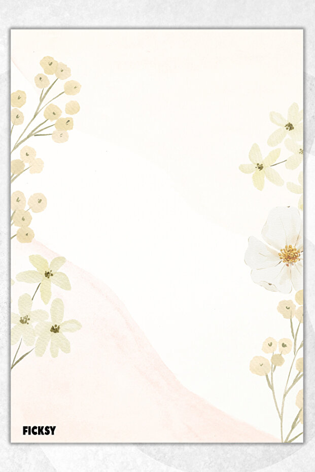 دفتر ملاحظات A5 بدون خطوط - 50 ورقة - مذكرة - دفتر ملاحظات - ورق ملاحظات - 1