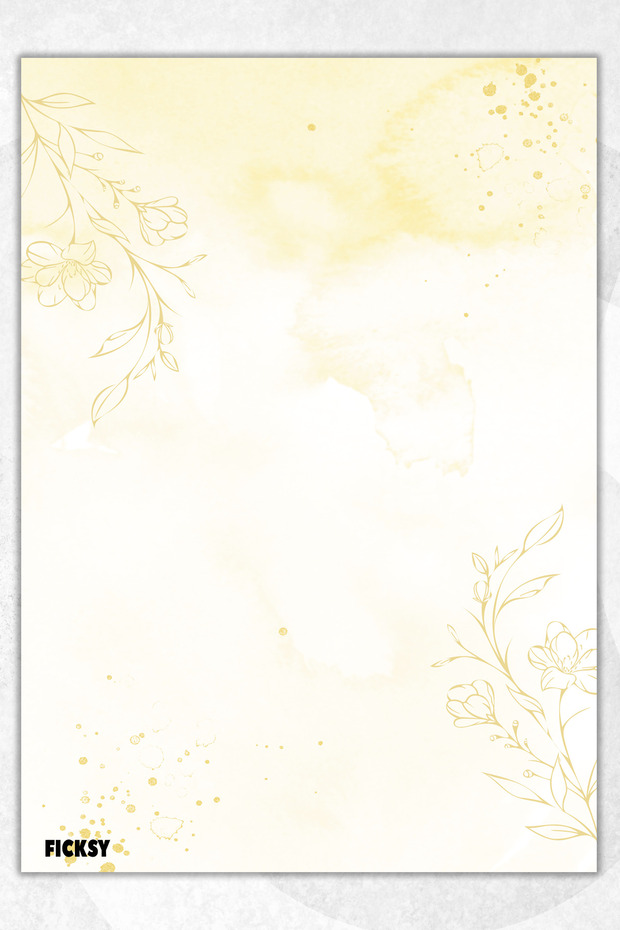 A5 Floral Notepad Unlined Notebook - 50 Sheets - Memopad - Notepad - Notebook - Writing Paper