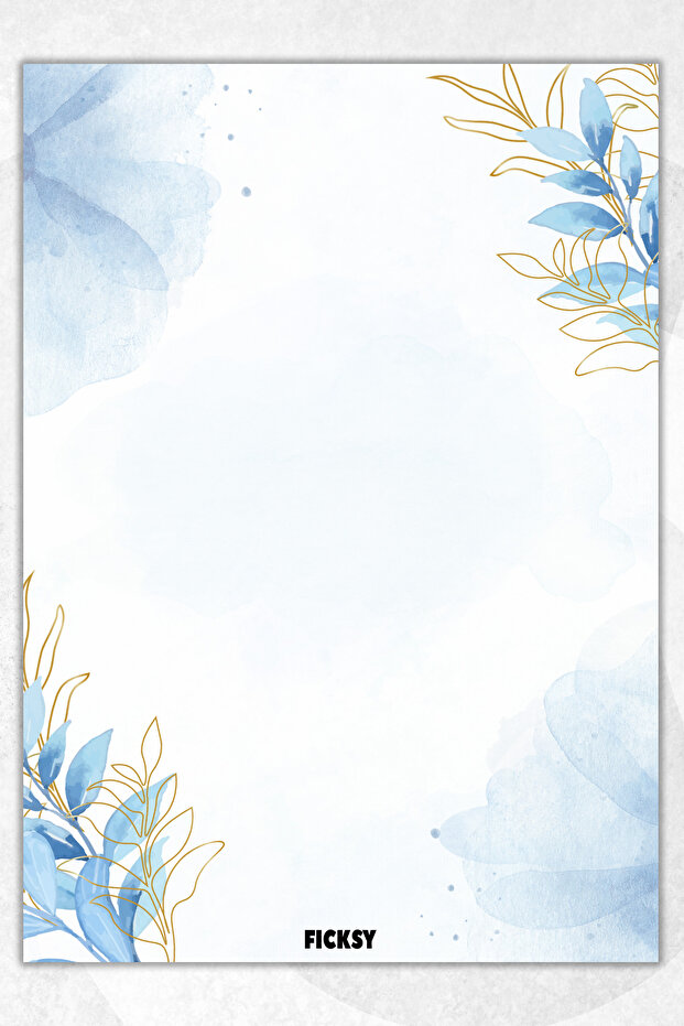 A5 Floral Notepad Unlined Notebook - 50 Sheets - Memopad - Notepad - Note Book - Note Paper - 1