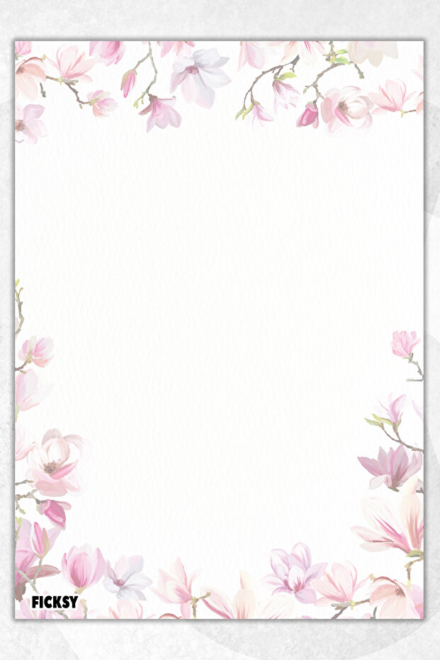 ورق ملاحظات على شكل زهرة - مقاس A5 - 50 ورقة - مفكرة - مذكرة - مفكرة - قائمة المهام - دفتر ملاحظات - 1