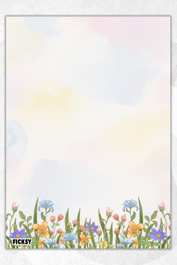 A5 Floral Notepad Unlined Notebook - 50 Sheets - Memopad - Notepad - Notebook - Writing Paper
