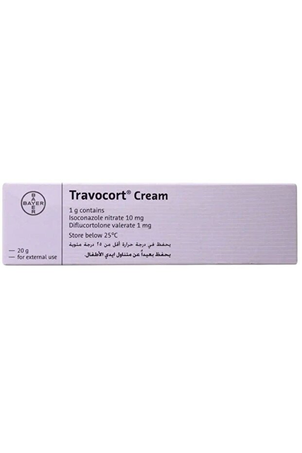 TRAVOCORT CREAM 20GM