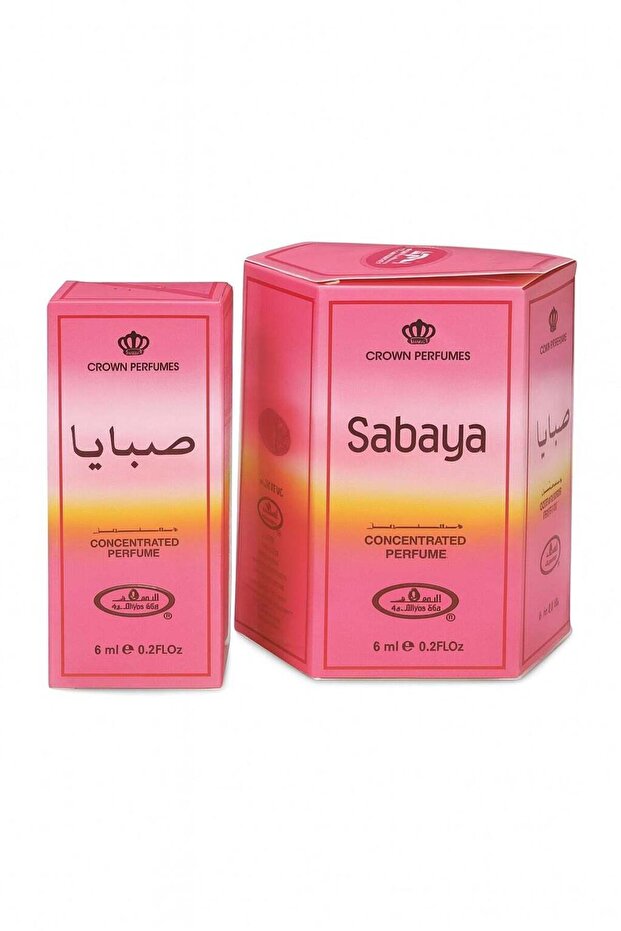 Al Rehab Sabaya Concentrated Perfume Roll-On 6ml x 6 Pcs – Long Lasting Alcohol-Free Attar for Men