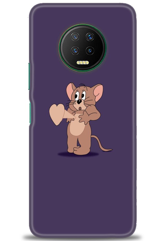 حافظة Infinix Note 7 مطبوعة بدقة عالية - جيري في الحب