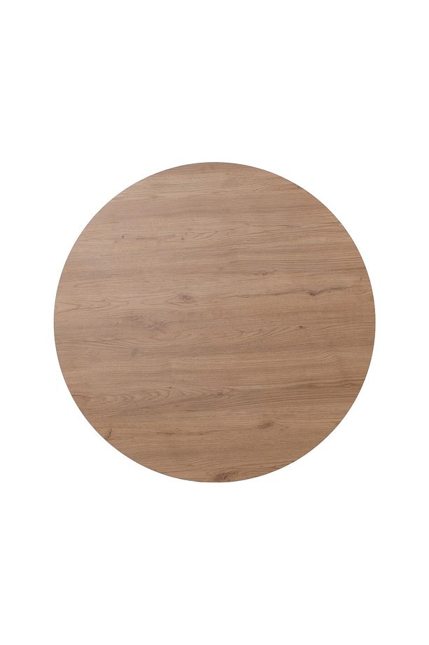PERA AÇIK CEVİZ YUVARLAK 4 AYAKLI MUTFAK VE BALKON MASASI 90X90 CM - 5