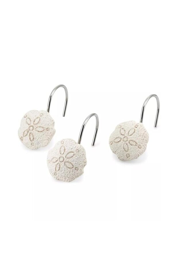 Avanti Linens Seaglass, Shower Hooks, Multi - 1