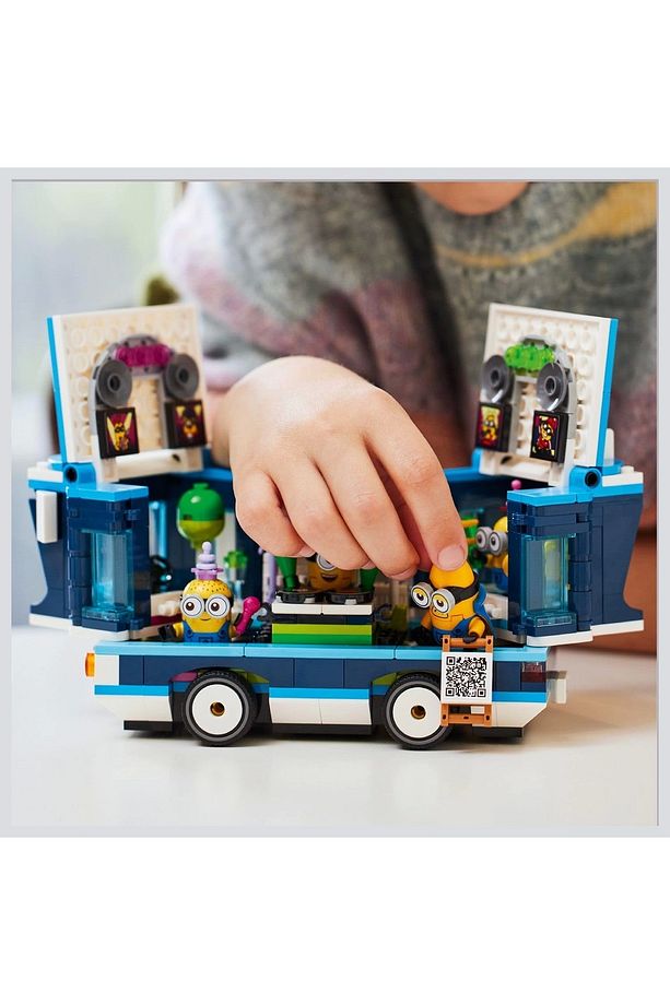 ® Despicable Me 4 Minyonların Müzikli Parti Otobüsü 75581 - 7+ Oyuncak Yapım Seti (379 Pr) - 4