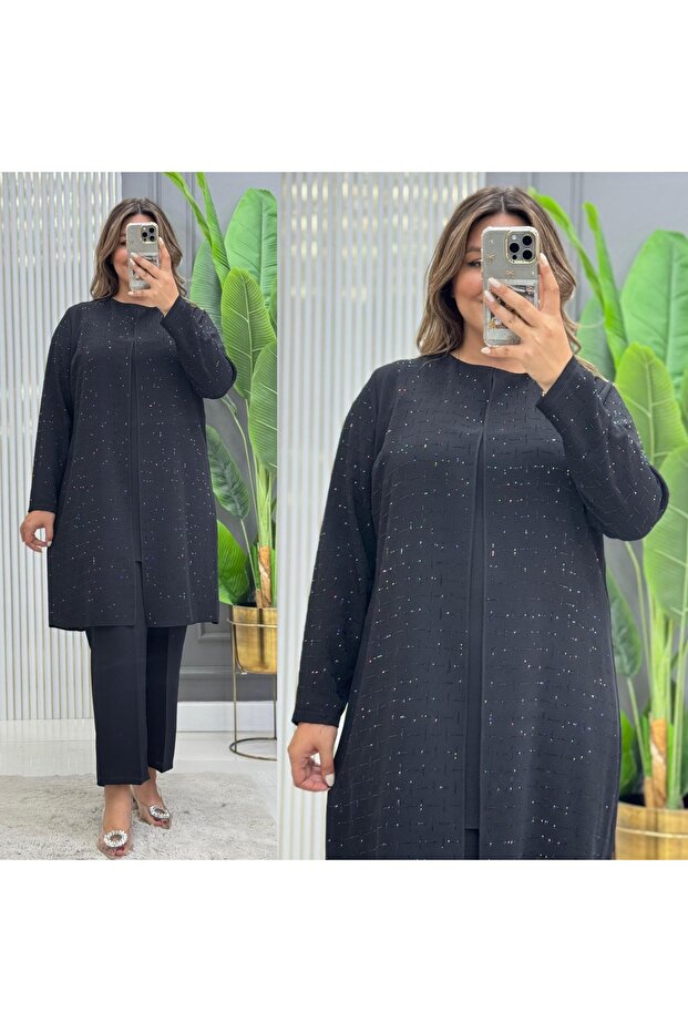 Stone Printed Tunic Set - 3