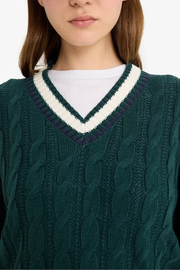 Coool Regular Fit V Yaka Kazak C7321AX25WN - 5