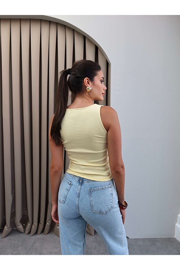 Çift Fermuarlı Bluz - 4