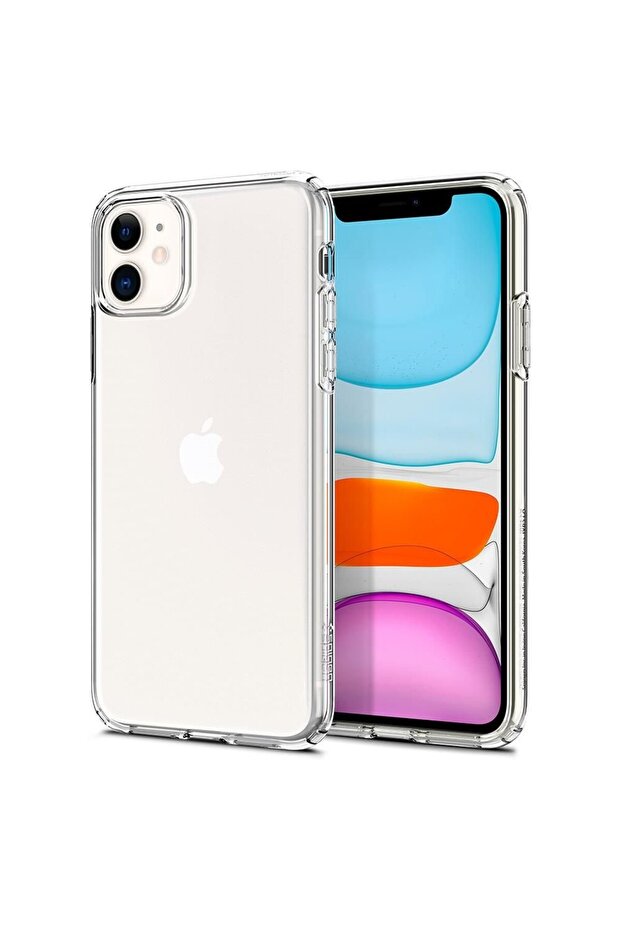 Case for iPhone 11, Polyurethane, Clear - 5