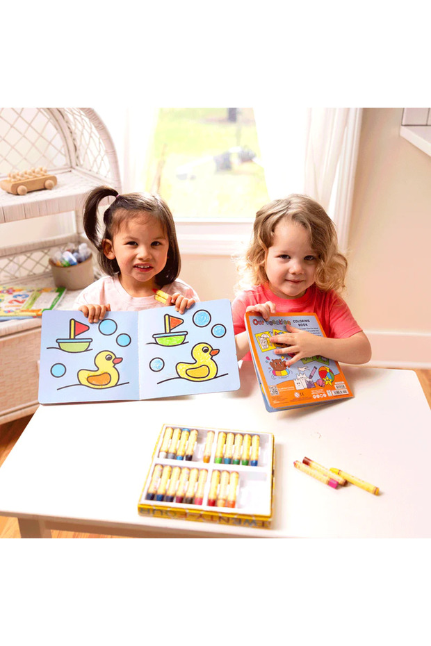 Contour Coloring Book - Our Vacation - 3