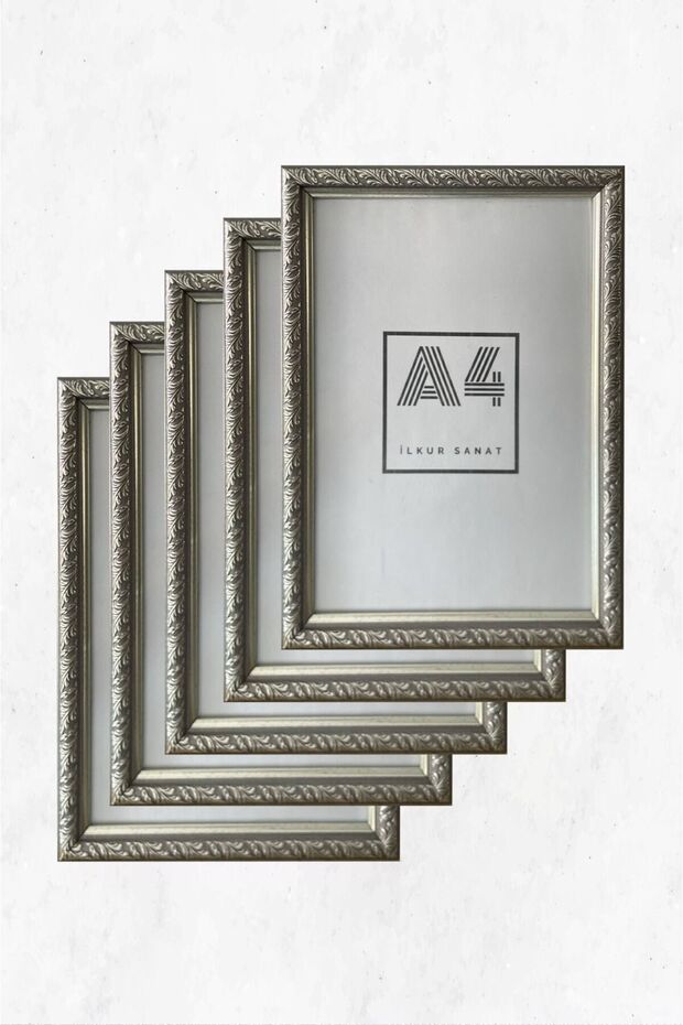 A4 Size (21X30 cm) Patterned Frame Five Pieces - 1