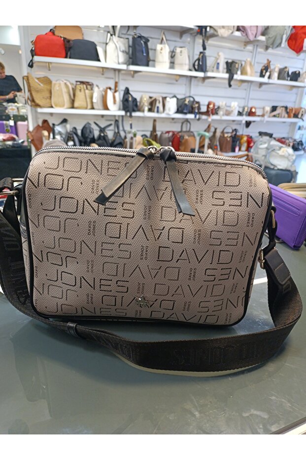 Çapraz Postacı Çantası Açık Gri - 1