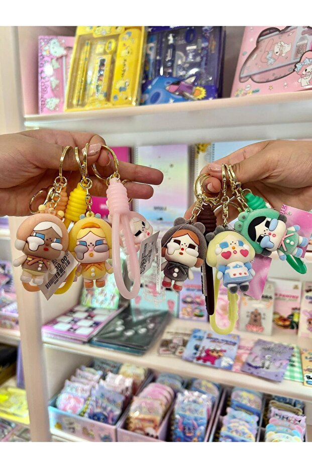 سلسلة مفاتيح من السيليكون باللون البني من كراي بيبي - 2