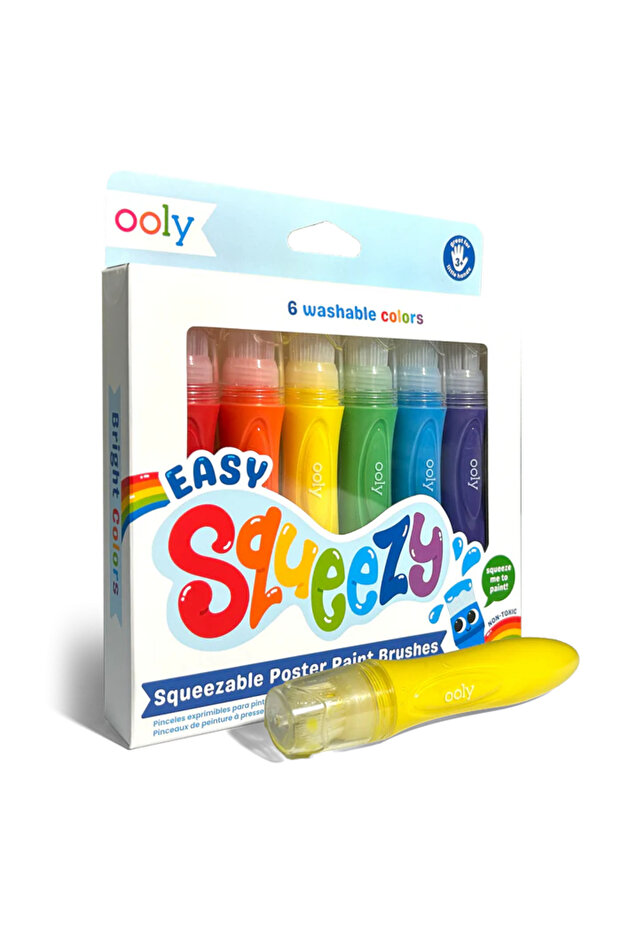 Pensule cu vopsea lichida Easy Squeezy - Set de 6 - 3