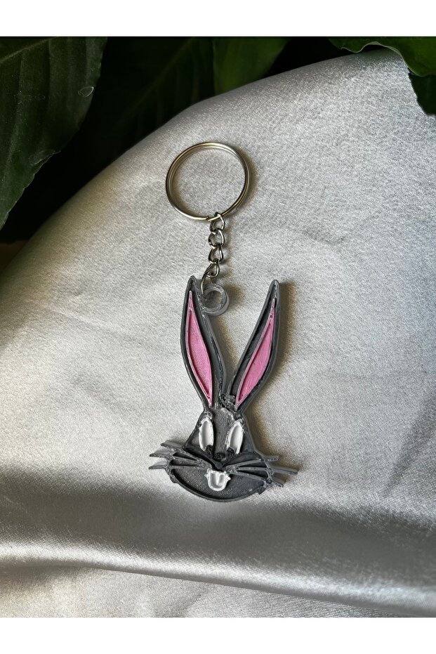 Bugs Bunny Keychain 3D Cartoon Keychain