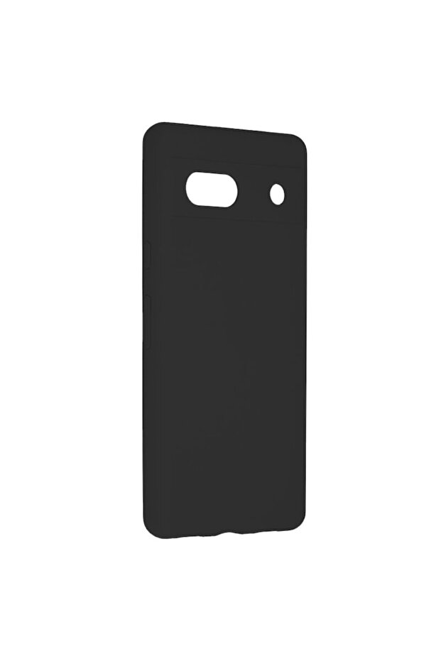 Protective Case, Compatible with Google Pixel 7A, Silicone, Black - 2
