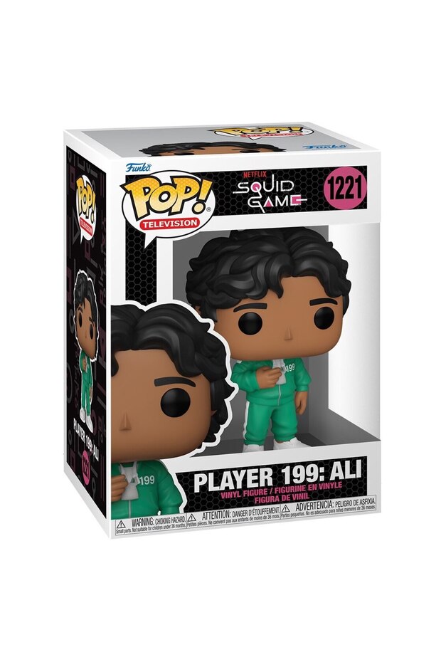 Figurine - Squid Game - Player 199 - Ali, Turquoise, 9.5 cm - 5