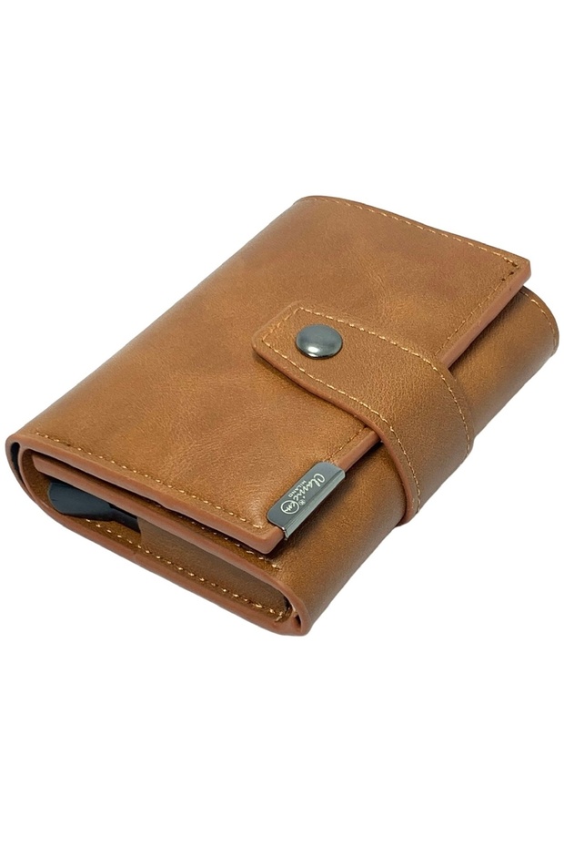 RFID Blocking Faux Leather Wallet for Men and Women