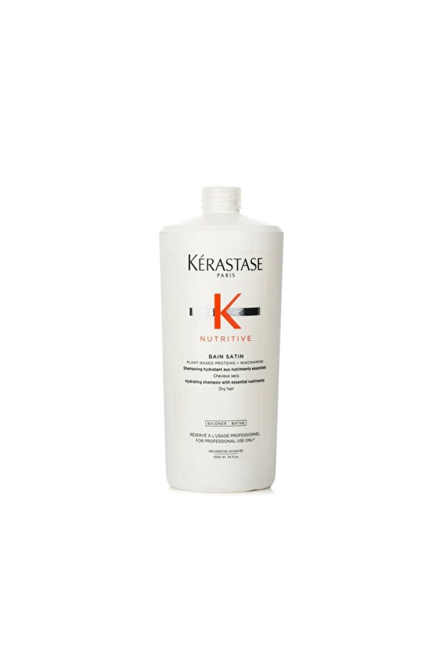 Nutritive Bain Satin Shampoo 1000ml – Nourishing Care for Dry and Sensitised Hair