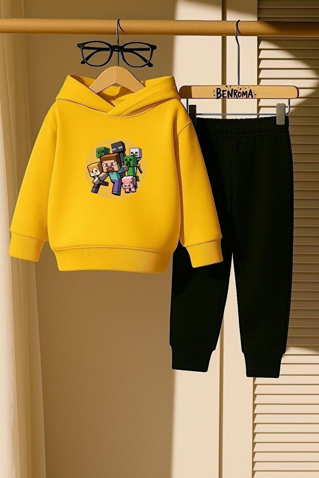 Craft Printed 3 Thread Children's Tracksuit Set