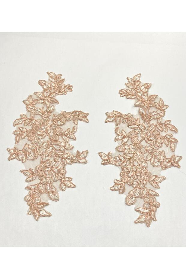 Guipure Applique / 2 Pack Guipure Applique / Powder Color