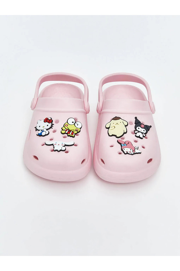LCW STEPS Pembe Hello Kitty Baskılı Kız Çocuk Plaj Sandaleti - 3
