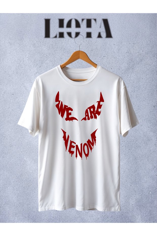 Venom Design Printed T-Shirt