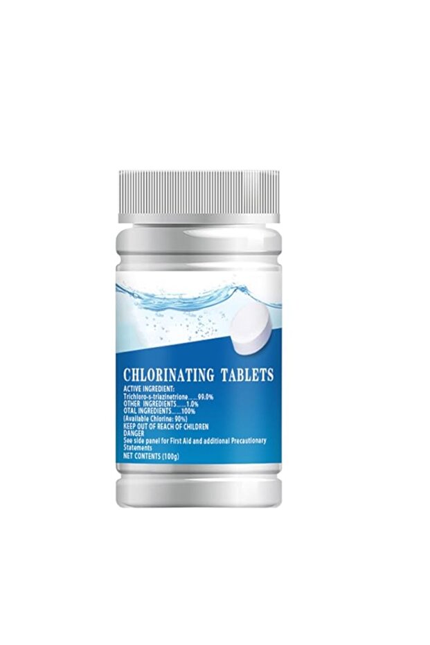 Pool Multifunction Cleaning Foaming Tablets Summer Cleaning Pool Water Quality Deodorization Multi-Effective Foaming With 100g Purifier Tablets