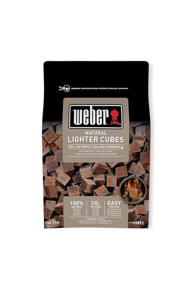 Weber Natural Brown Lighter Cubes