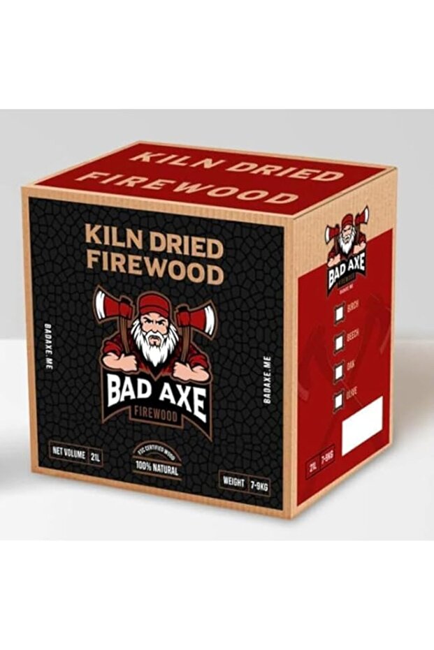 Bad Axe Olive Firewood 21L