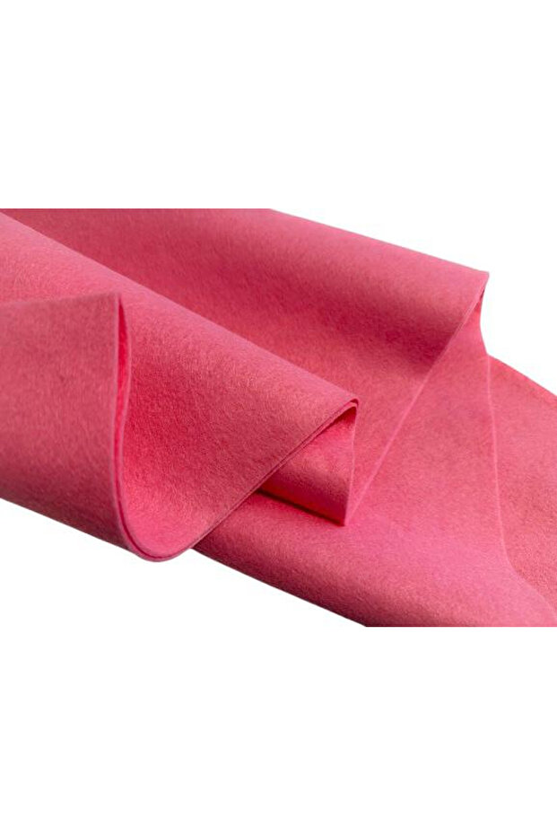 Wool felt, soft 1mm, 40% wool-60% viscose, 50*90cm light pink - 3