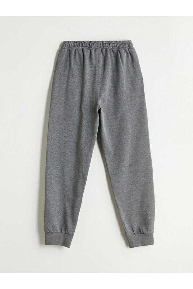 Beli Lastikli Erkek Çocuk Jogger Eşofman Alt 2'li - 7