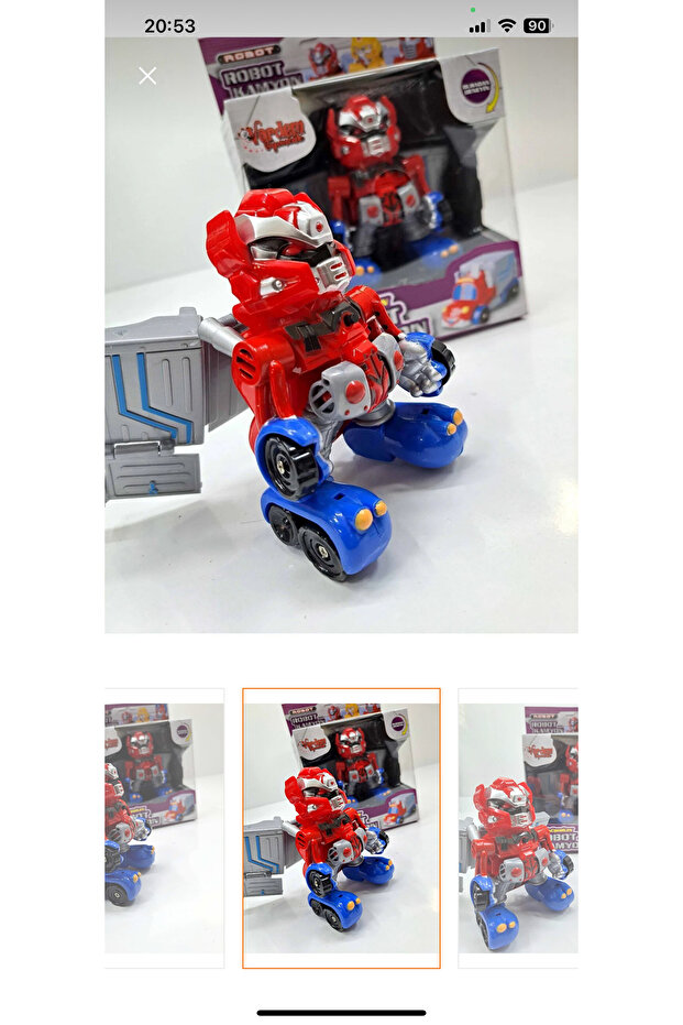 Kamyona dönüşen robot - 3