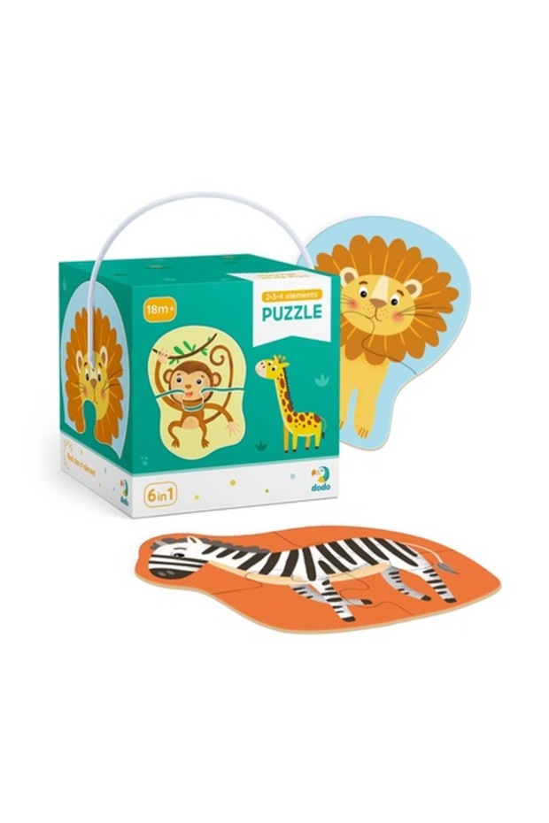 Puzzle DODO, Animale, 2-3-4 Piese