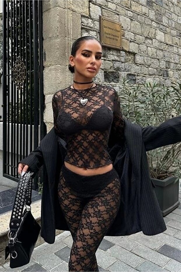 Janice Lace Crop Set 9752-08 - 3