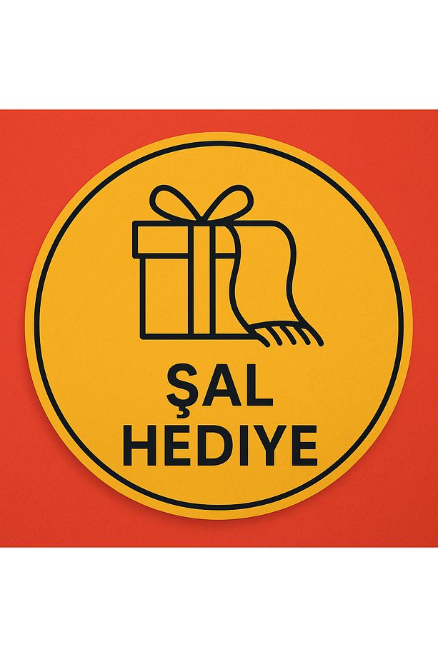 Kadın Mimoza Desenli Tesettür Elbise - 4